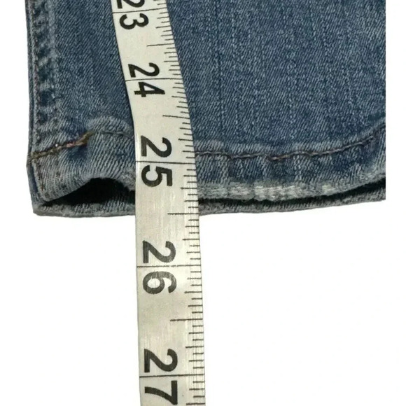 TopShop Women’s Size 30‎ (US Size 10) Moto Jamie Distressed Ankle Jeans - Picture 6 of 6